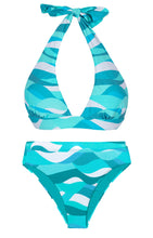 Laad de afbeelding in de Gallery-viewer, Product Front: Rio De Sol Set Set Mayaguana Halter-Cos Hotpant-Cos
