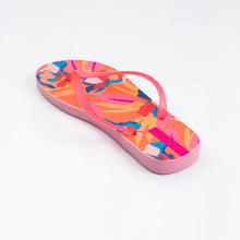 Laad de afbeelding in de Gallery-viewer, Image 04: Rio De Sol Flip-Flop Orange Bloom Slim
