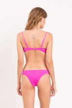 Laad de afbeelding in de Gallery-viewer, Model Back: Rio De Sol Top Top Malibu-Rosa Bandeau-Duo
