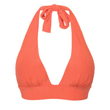Laad de afbeelding in de Gallery-viewer, Product Front: Rio De Sol Top Top Light-Peach Halter-Cos
