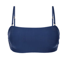 Laad de afbeelding in de Gallery-viewer, Product Front: Rio De Sol Top Top Navy Bandeau-Reto
