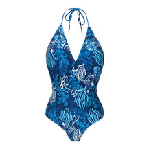 Laad de afbeelding in de Gallery-viewer, Product Front: Rio De Sol One-Piece Reef Transpassado
