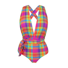 Laad de afbeelding in de Gallery-viewer, Product Front: Rio De Sol One-Piece Tulip-Garden Marina
