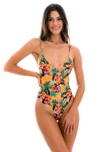 Laad de afbeelding in de Gallery-viewer, Model Front: Rio De Sol One-Piece Lis Hype
