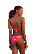 Laad de afbeelding in de Gallery-viewer, Model Back: Rio De Sol Bottom Bottom Flavors Cheeky-Tie
