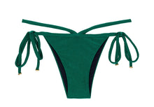 Laad de afbeelding in de Gallery-viewer, Product Front: Rio De Sol Bottom Calcinha Duna Green Cropped Neck
