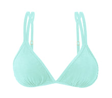 Laad de afbeelding in de Gallery-viewer, Product Front: Rio De Sol Top Top Malibu-Menta Tri-Duo
