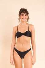 Laad de afbeelding in de Gallery-viewer, Image 12: Rio De Sol Top Top Shimmer-Black Bandeau-Joy
