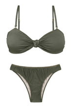 Laad de afbeelding in de Gallery-viewer, Product Front: Rio De Sol Set Set Croco Bandeau-Joy Essential
