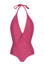 Laad de afbeelding in de Gallery-viewer, Product Front: Rio De Sol One-Piece Cloque Lichia Transpassado
