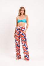 Laad de afbeelding in de Gallery-viewer, Image 10: Rio De Sol Beach Trousers Leaves Wide Pants
