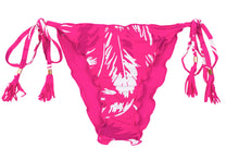 Laad de afbeelding in de Gallery-viewer, Product Front: Rio De Sol Bottom Bottom Pink-Palms Frufru
