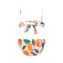Laad de afbeelding in de Gallery-viewer, Product Back: Rio De Sol Girl's Two-Piece Picnic Bikini Kids
