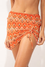 Laad de afbeelding in de Gallery-viewer, Gallery: Rio De Sol Beach Skirt Maracai Mini Skirt Ruched
