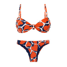 Laad de afbeelding in de Gallery-viewer, Product Front: Rio De Sol Set Set Amore-Red Bandeau-Joy Essential
