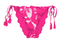 Laad de afbeelding in de Gallery-viewer, Product Front: Rio De Sol Bottom Bottom Pink-Palms Frufru-Comfy

