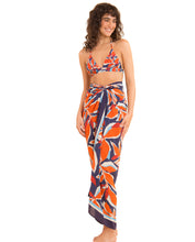 Laad de afbeelding in de Gallery-viewer, Image 07: Rio De Sol Pareo Leaves Canga

