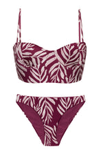 Laad de afbeelding in de Gallery-viewer, Product Front: Rio De Sol Set Set Palms-Vine Balconet-Anna Comfy
