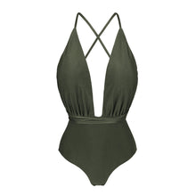 Laad de afbeelding in de Gallery-viewer, Product Front: Rio De Sol One-Piece Croco New Vegas

