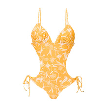 Laad de afbeelding in de Gallery-viewer, Product Front: Rio De Sol One-Piece Sunny-Forest Trikini
