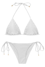Laad de afbeelding in de Gallery-viewer, Product Front: Rio De Sol Set Set Shimmer-White Tri-Inv Cheeky-Tie
