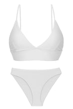 Laad de afbeelding in de Gallery-viewer, Product Front: Rio De Sol Set Set Cotele-Branco Tri-Tank Comfy
