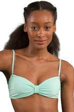 Laad de afbeelding in de Gallery-viewer, Gallery: Rio De Sol Top Top Malibu-Menta Bandeau-Duo
