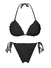 Laad de afbeelding in de Gallery-viewer, Product Front: Rio De Sol Set Set Malibu-Black Frufru
