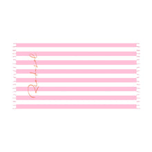 Laad de afbeelding in de Gallery-viewer, Product Back: Rio De Sol Beach Towel Fouta Rosa
