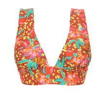 Laad de afbeelding in de Gallery-viewer, Product Front: Rio De Sol Top Top Tropics Halter-Marina
