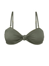 Laad de afbeelding in de Gallery-viewer, Product Front: Rio De Sol Top Top Croco Bandeau-Joy
