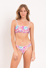 Laad de afbeelding in de Gallery-viewer, Model Front: Rio De Sol Top Top Splash Bandeau-Reto
