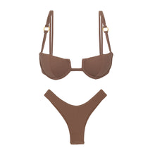 Laad de afbeelding in de Gallery-viewer, Product Front: Rio De Sol Set Set Sand-Cappuccino Juliette-Aya Nara
