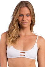 Laad de afbeelding in de Gallery-viewer, Gallery: Rio De Sol Top Top Bora-White Bra-Trio
