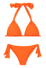 Laad de afbeelding in de Gallery-viewer, Product Front: Rio De Sol Set Set Dots-Orange Mel Italy
