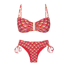 Laad de afbeelding in de Gallery-viewer, Product Front: Rio De Sol Set Set Floral-Scales Sara Lola
