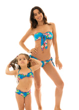 Laad de afbeelding in de Gallery-viewer, Model Back: Rio De Sol Girl's Two-Piece Hookeri Girl
