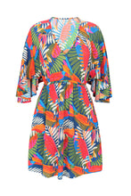 Laad de afbeelding in de Gallery-viewer, Product Front: Rio De Sol Mini Dress Jungle Mini Dress
