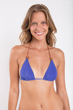 Laad de afbeelding in de Gallery-viewer, Gallery: Rio De Sol Top Top Malibu-Indigo Tri-Capri
