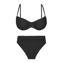 Laad de afbeelding in de Gallery-viewer, Product Front: Rio De Sol Set Set Nero Vickie Amy
