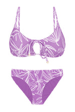Laad de afbeelding in de Gallery-viewer, Product Front: Rio De Sol Set Set Trail-Purple Tank-Tie Essential-Comfy

