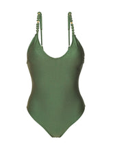 Laad de afbeelding in de Gallery-viewer, Product Front: Rio De Sol One-Piece Shimmer-Croco Hype-Noa
