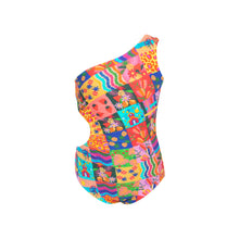 Laad de afbeelding in de Gallery-viewer, Product Front: Rio De Sol Girl's One-Piece Love-Trip Maeve-Kids
