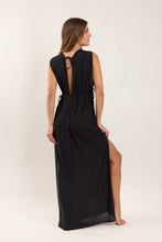 Laad de afbeelding in de Gallery-viewer, Black Long Dress Soleil
