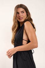 Laad de afbeelding in de Gallery-viewer, Black Long Dress Soleil
