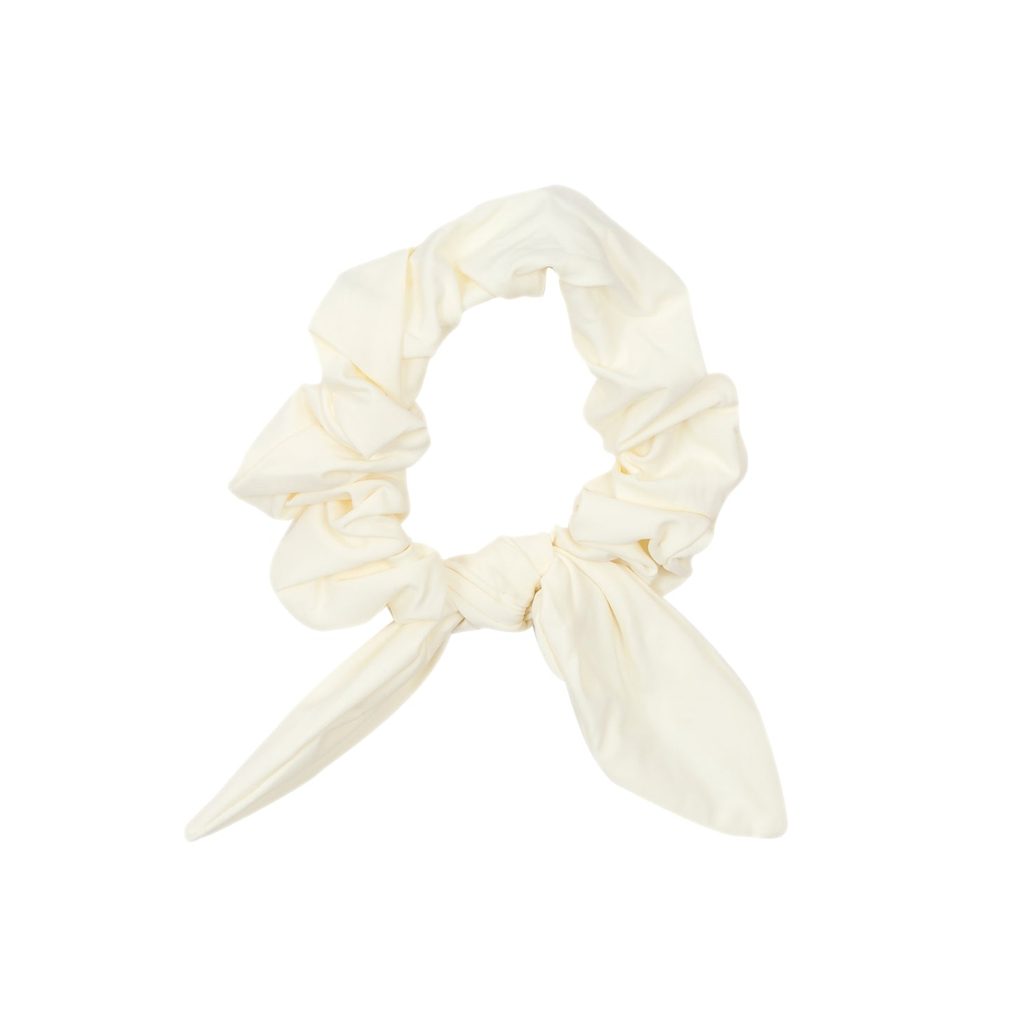 Gebroken witte scrunchie