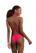 Laad de afbeelding in de Gallery-viewer, Model Back: Rio De Sol Bottom Bottom Dots-Virtual-Pink Frufru-Comfy
