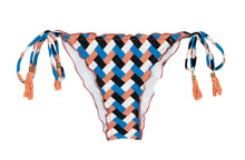 Laad de afbeelding in de Gallery-viewer, Product Front: Rio De Sol Bottom Bottom Geometric Frufru
