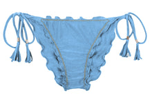 Laad de afbeelding in de Gallery-viewer, Product Front: Rio De Sol Bottom Bottom Shimmer-Baltic-Sea Frufru-Comfy
