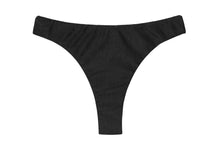 Laad de afbeelding in de Gallery-viewer, Product Front: Rio De Sol Bottom Bottom Shimmer-Black Nice-Fio

